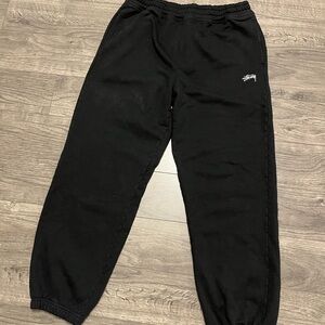 Stussy Black Jogger Pants